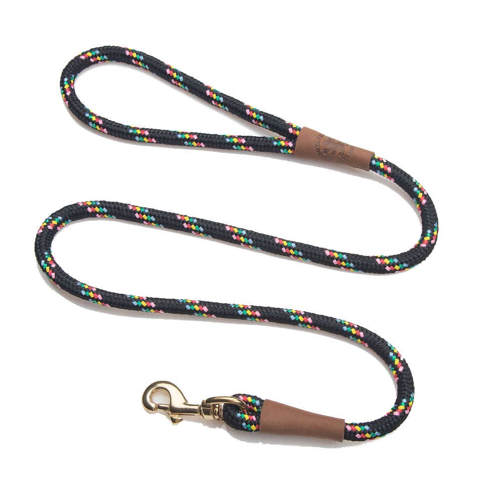 Snap Leash - 1/2" X 6': Blue