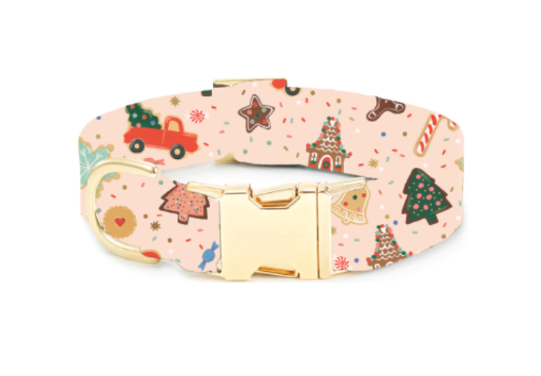 RPC x TFD Holiday Cookies Dog Collar: XS