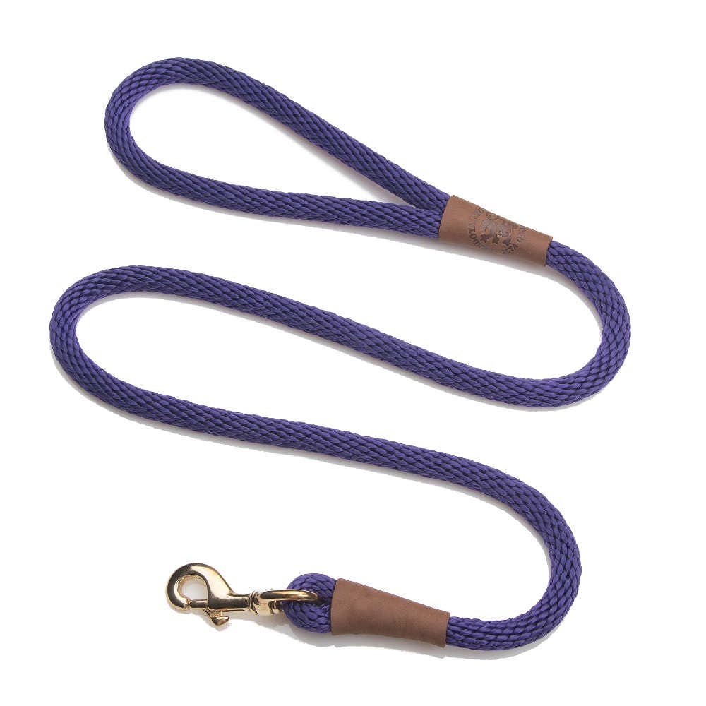 Snap Leash - 1/2" X 6': Blue