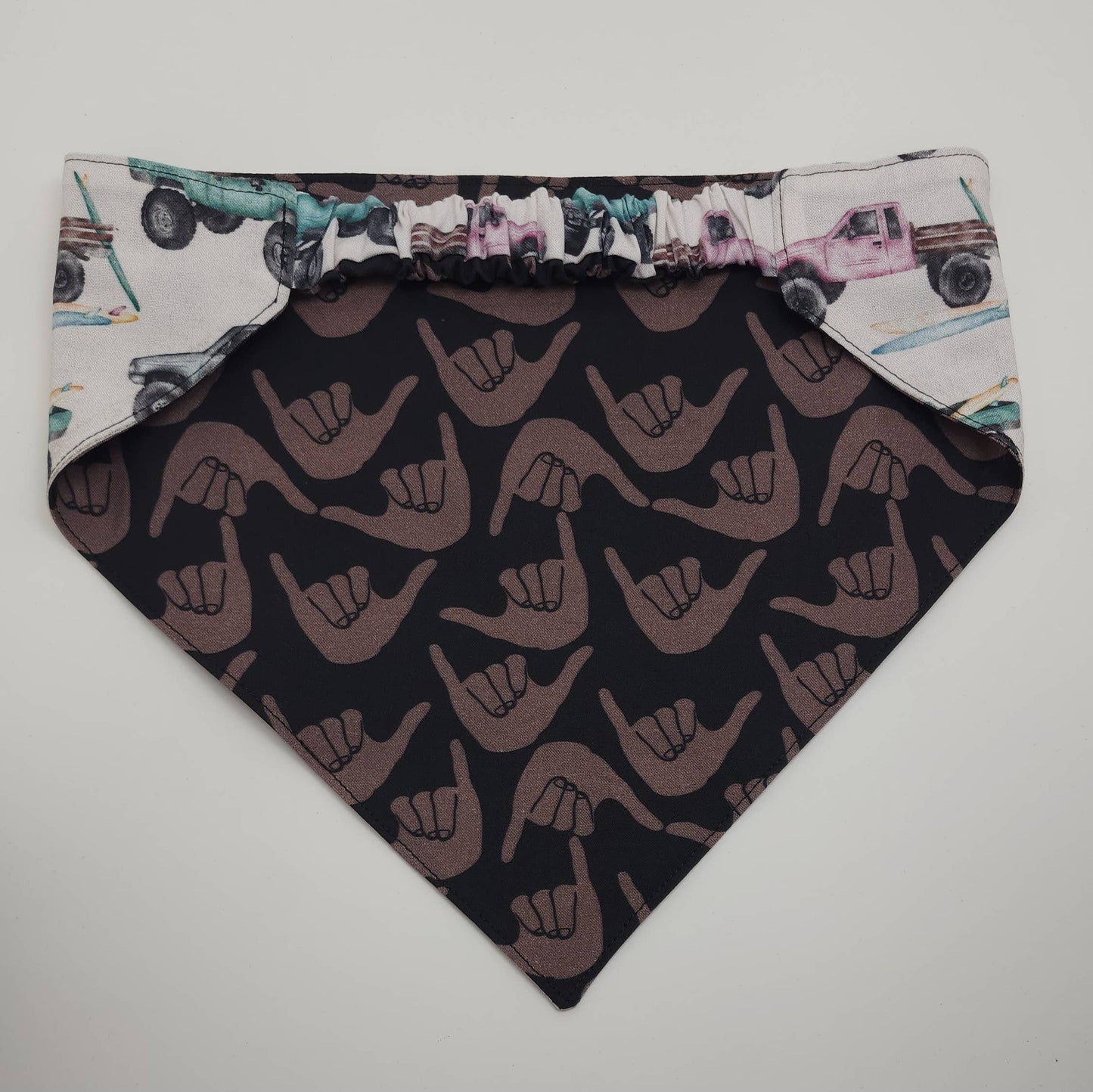 GigiWhy Pet Scrunch Bandana- Yotas, Brah!: X Small