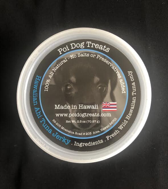 Poi Dog Ahi Jerky Tub