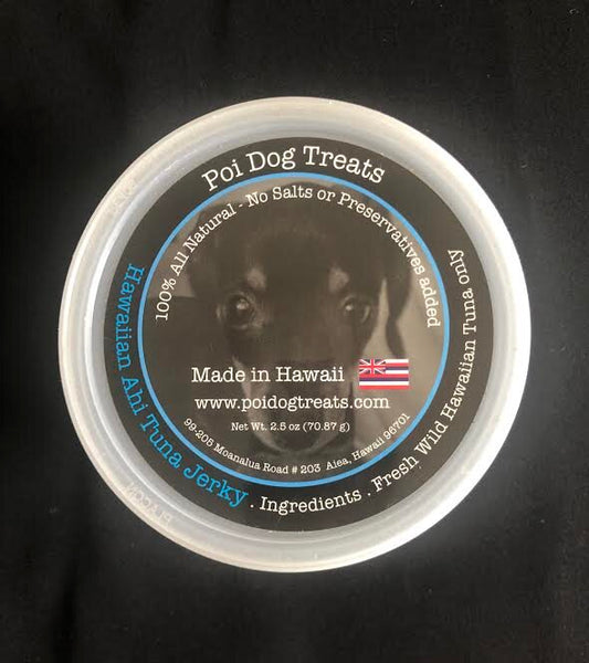 Poi Dog Ahi Jerky Tub