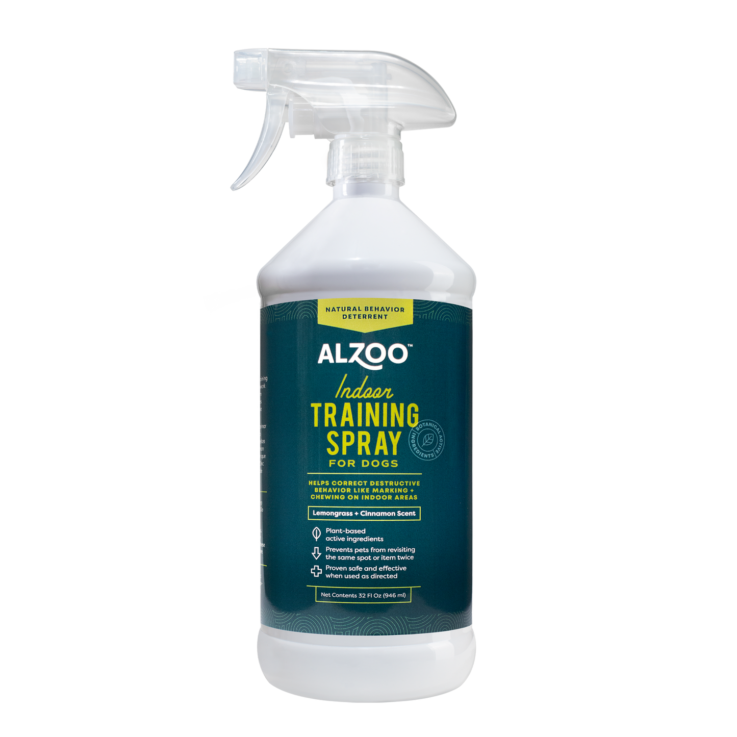 ALZOO Plant-Based Indoor Training Spray for Dogs, 32oz