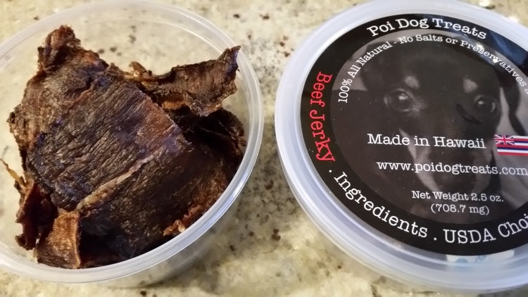 Poi Dog Beef Jerky Tub