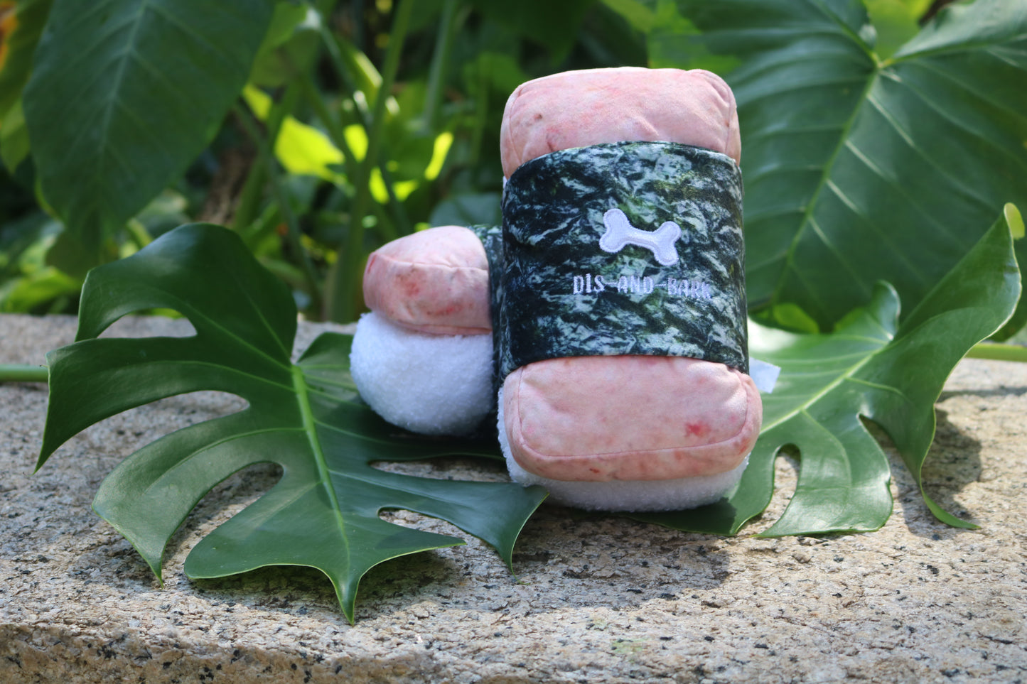 Dis-and-Bark 3-in-1 Spam Musubi Plush