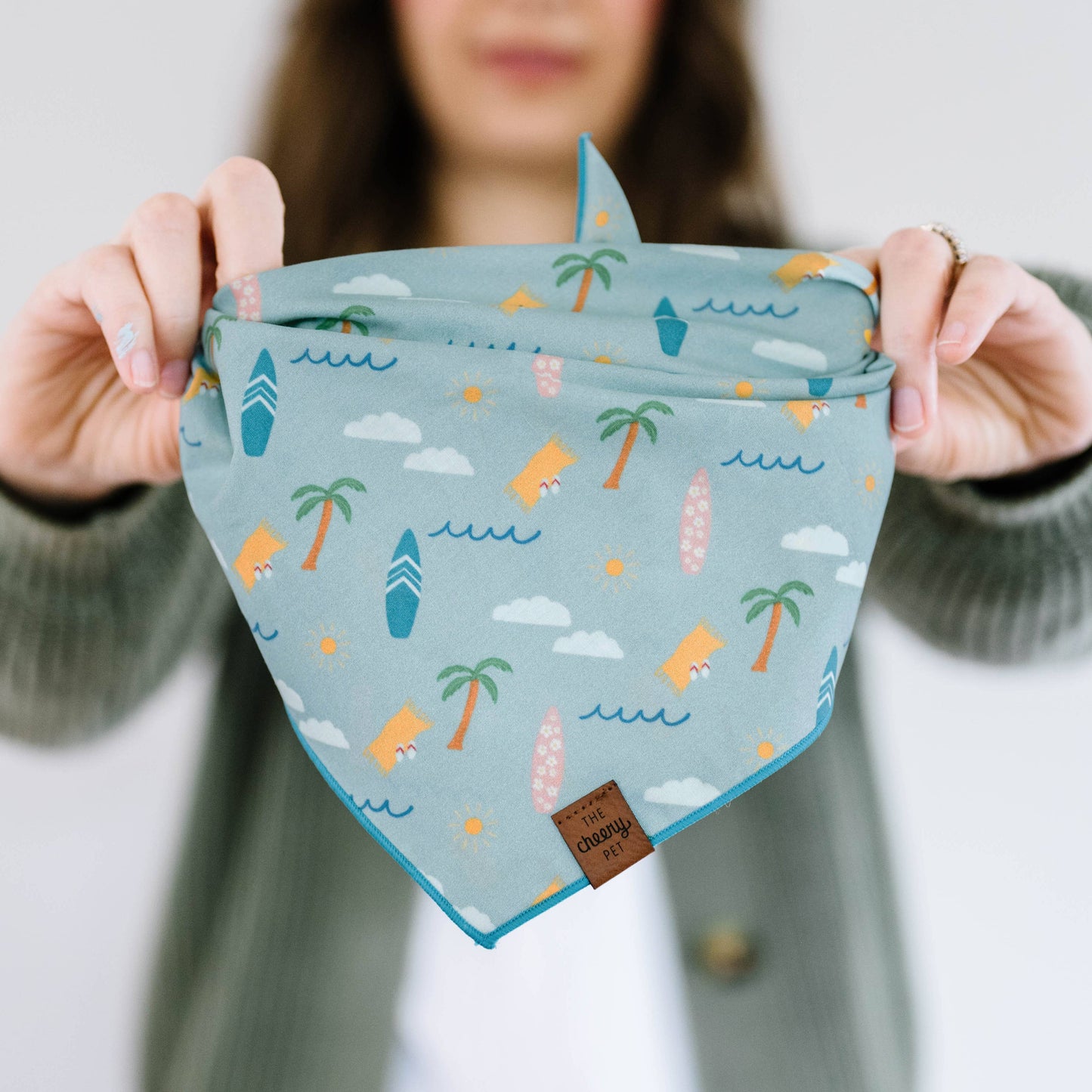 Beach Pet Bandana: Small