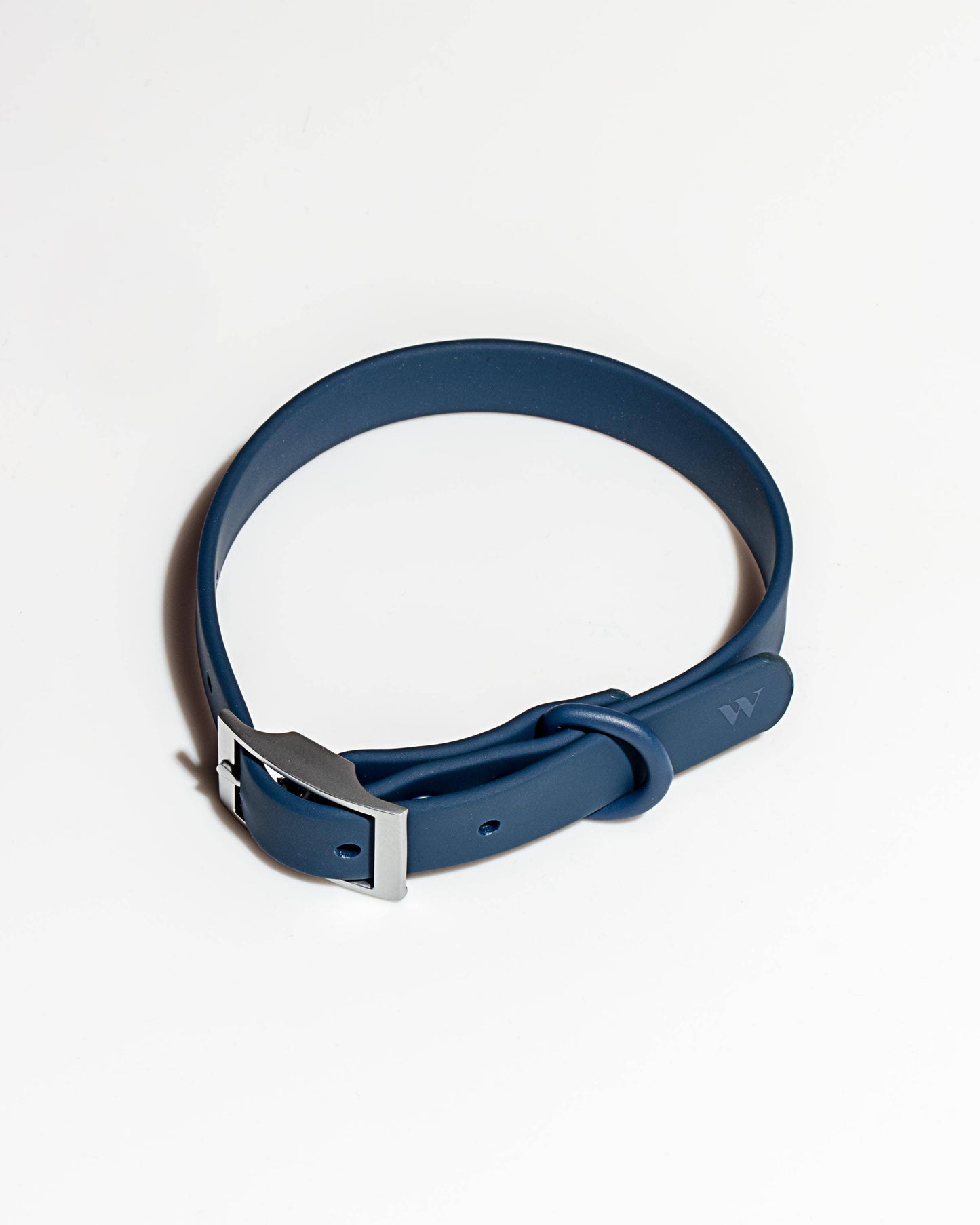 Adjustable Waterproof Fashion Dog Collar: Holographic Lunar / LARGE