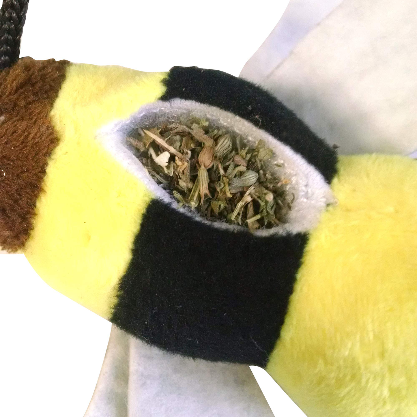 Get Buzzed Refillable Bee Catnip Cat Toy