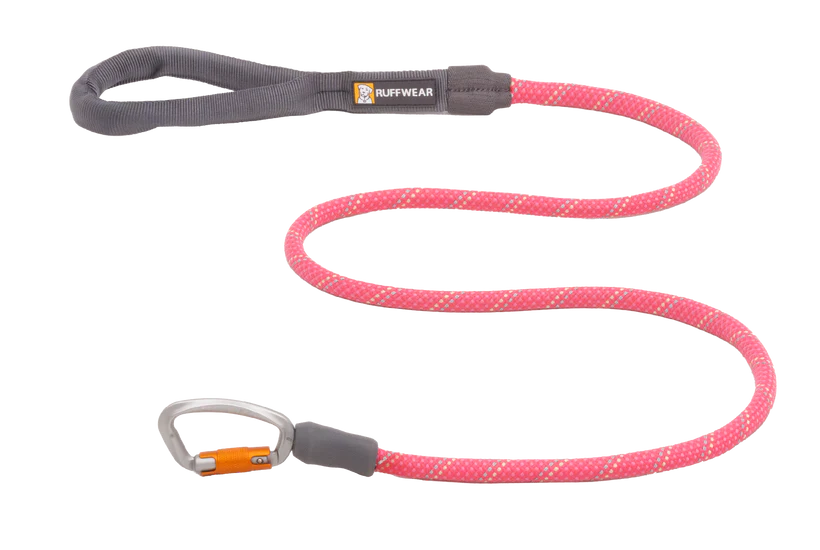 Knot-a-Leash™ Rope Dog Leash-Fireweed Pink