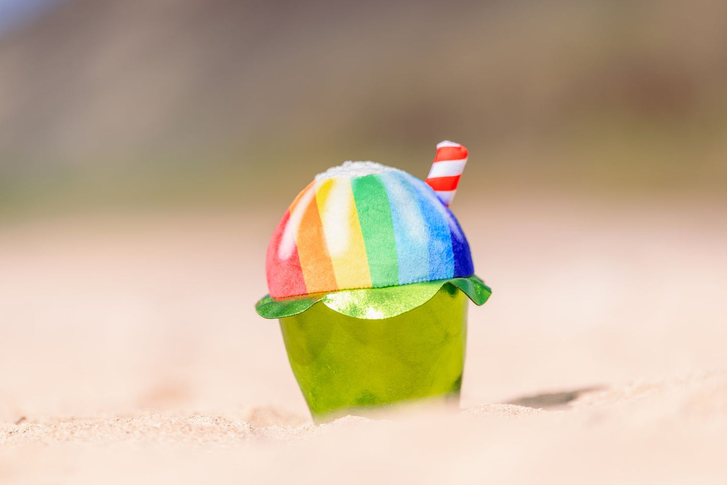 Dis-and-Bark Shiny Green Shave Ice