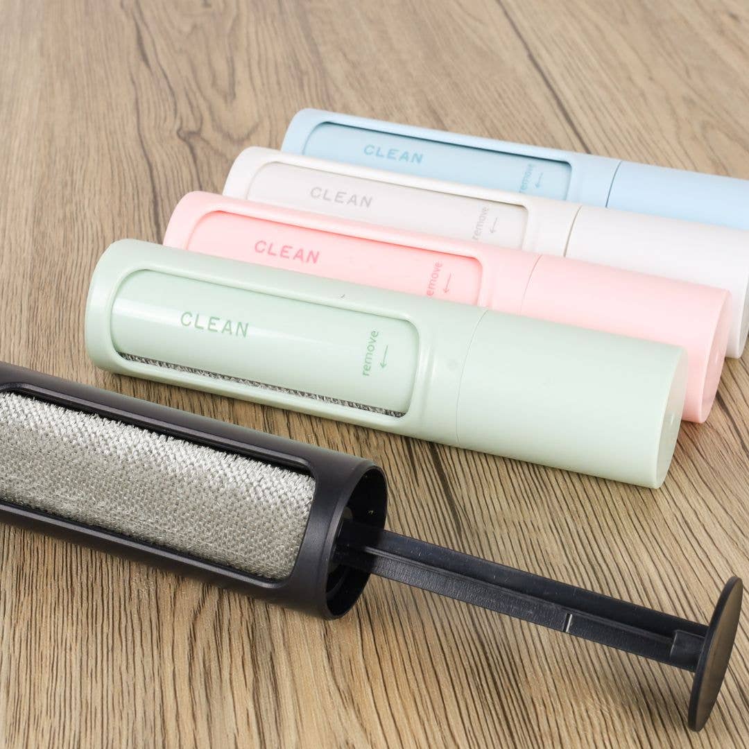 Reusable Pet Hair and Lint Remover Roller: White