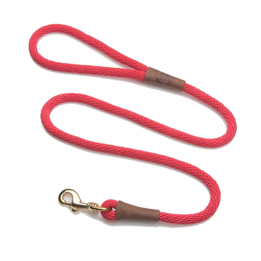 Snap Leash - 1/2" X 6': Blue