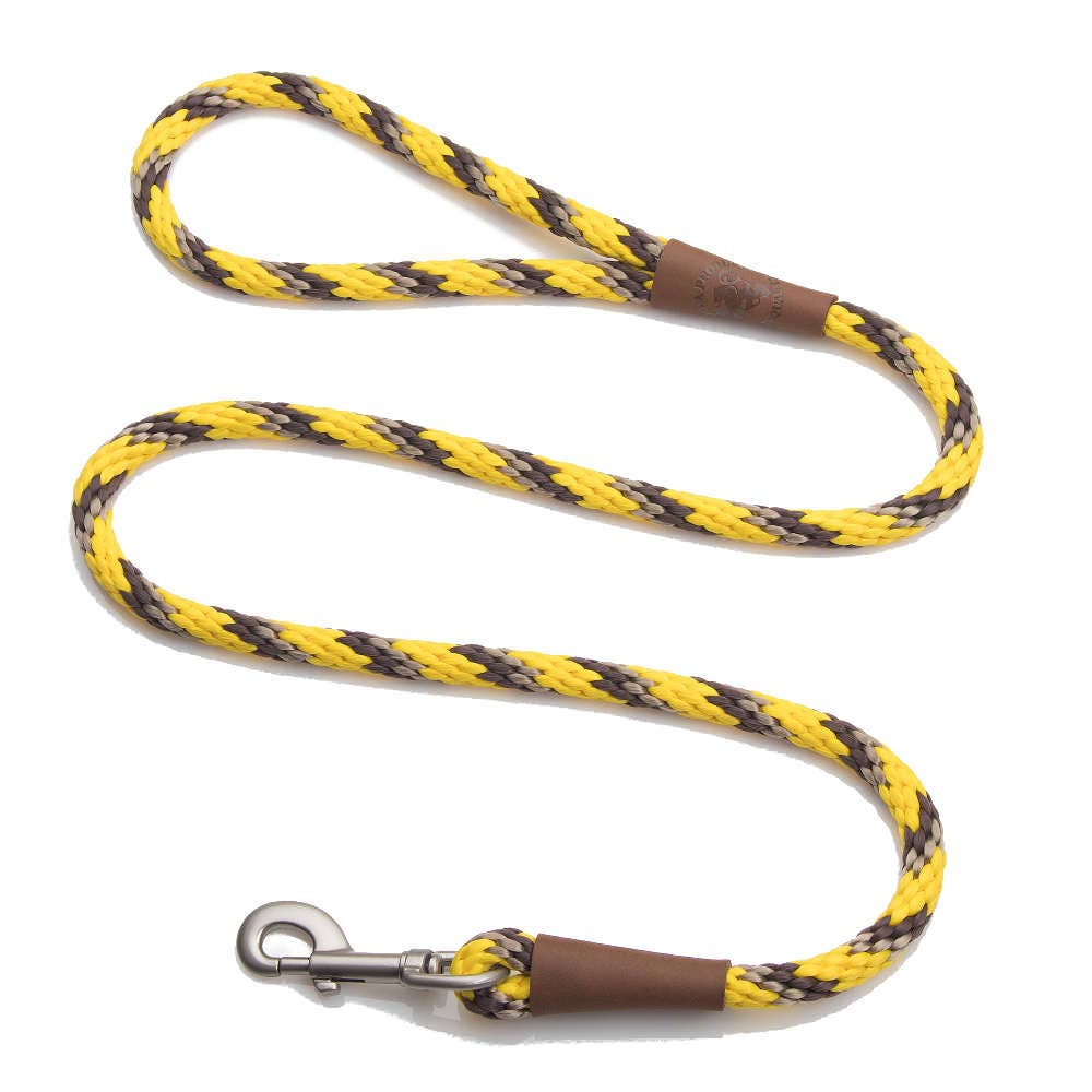 Snap Leash - 1/2" X 6': Blue