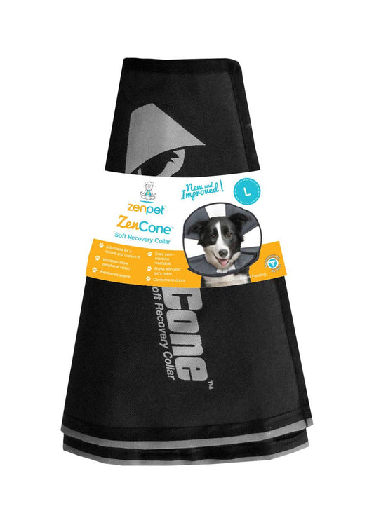 ZenCone - Soft Recovery Collar with Windows: Large (15-18 in.)