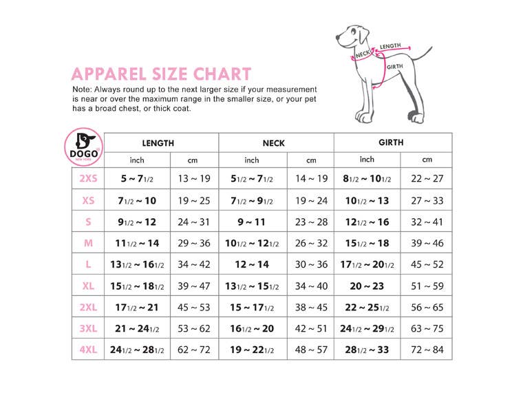 Dogo PJ Dinosaur: XL
