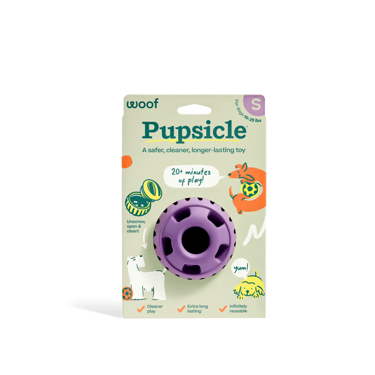 The Pupsicle - Lavender: Large