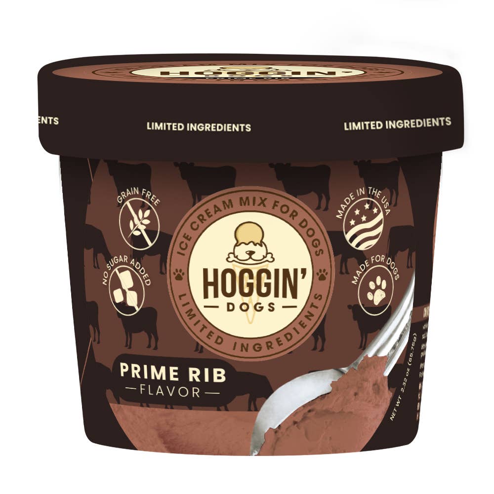 Hoggin' Dogs No Sugar Added Ice Cream Mix for Dogs: Bacon / 4.65 oz