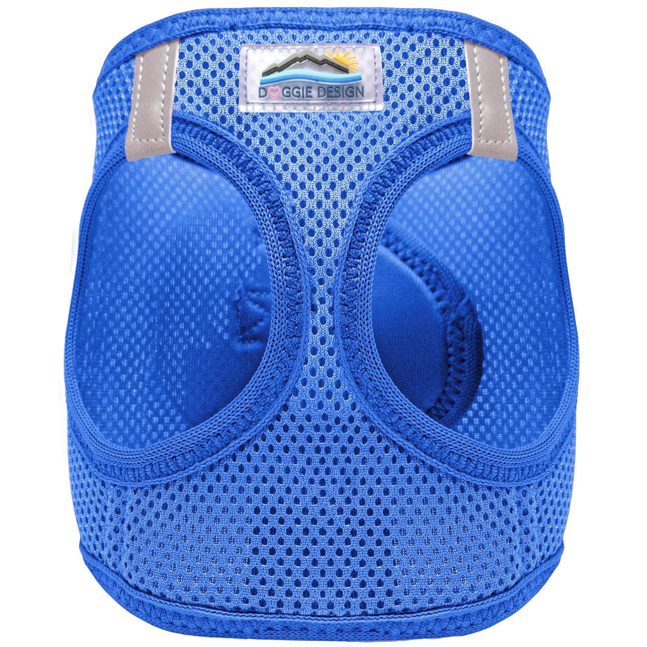American River Solid Dog Harness - Cobalt Blue: Medium