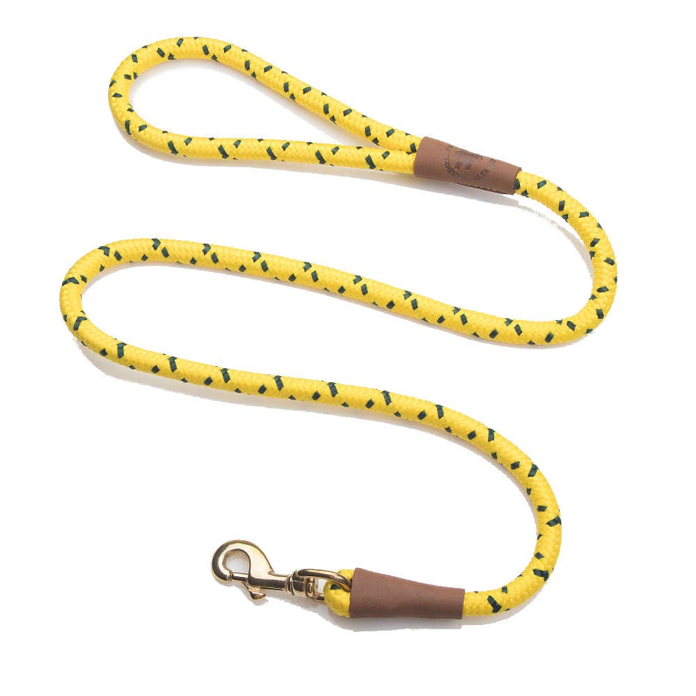 Snap Leash - 1/2" X 6': Black