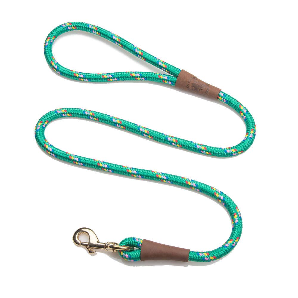 Snap Leash - 1/2" X 6': Blue