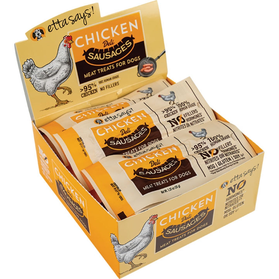 ETTA SAYS DOG SAUSAGE LINK CHICKEN 1.25OZ