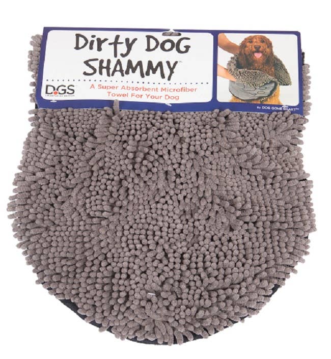 Dirty Dog Shammy: Pacific Blue / 13x31
