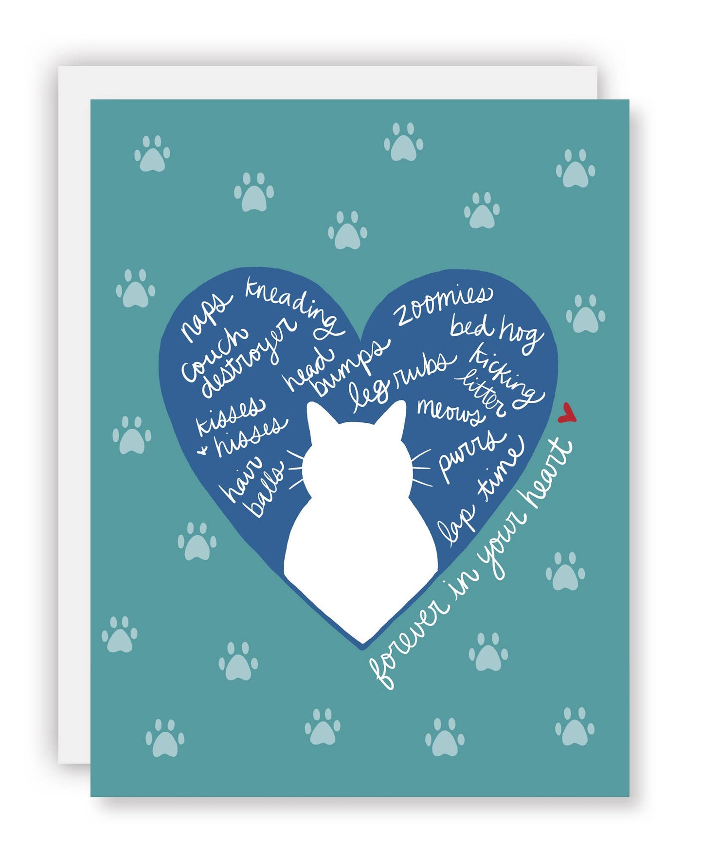 Cat Loss Pet Sympathy Card