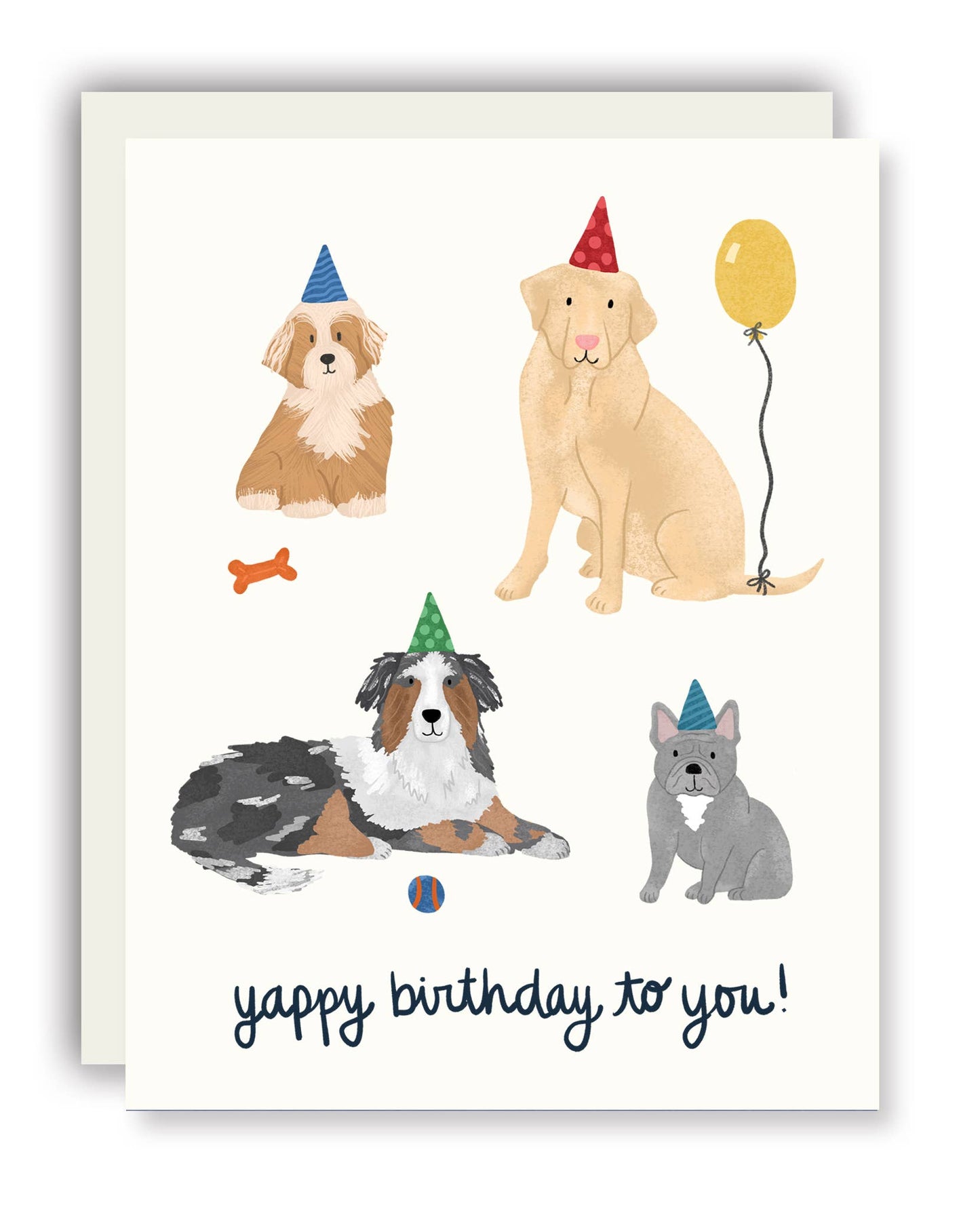 Dog Happy Birthday Card