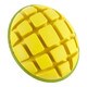 BARK Super Chewer Go Mango Dog Chew Toy L