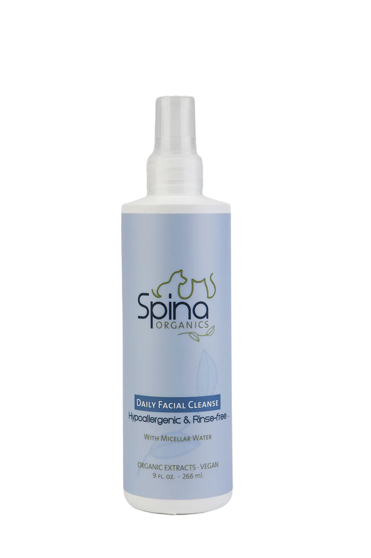 Spina Organics  Dog Daily Facial Cleanse