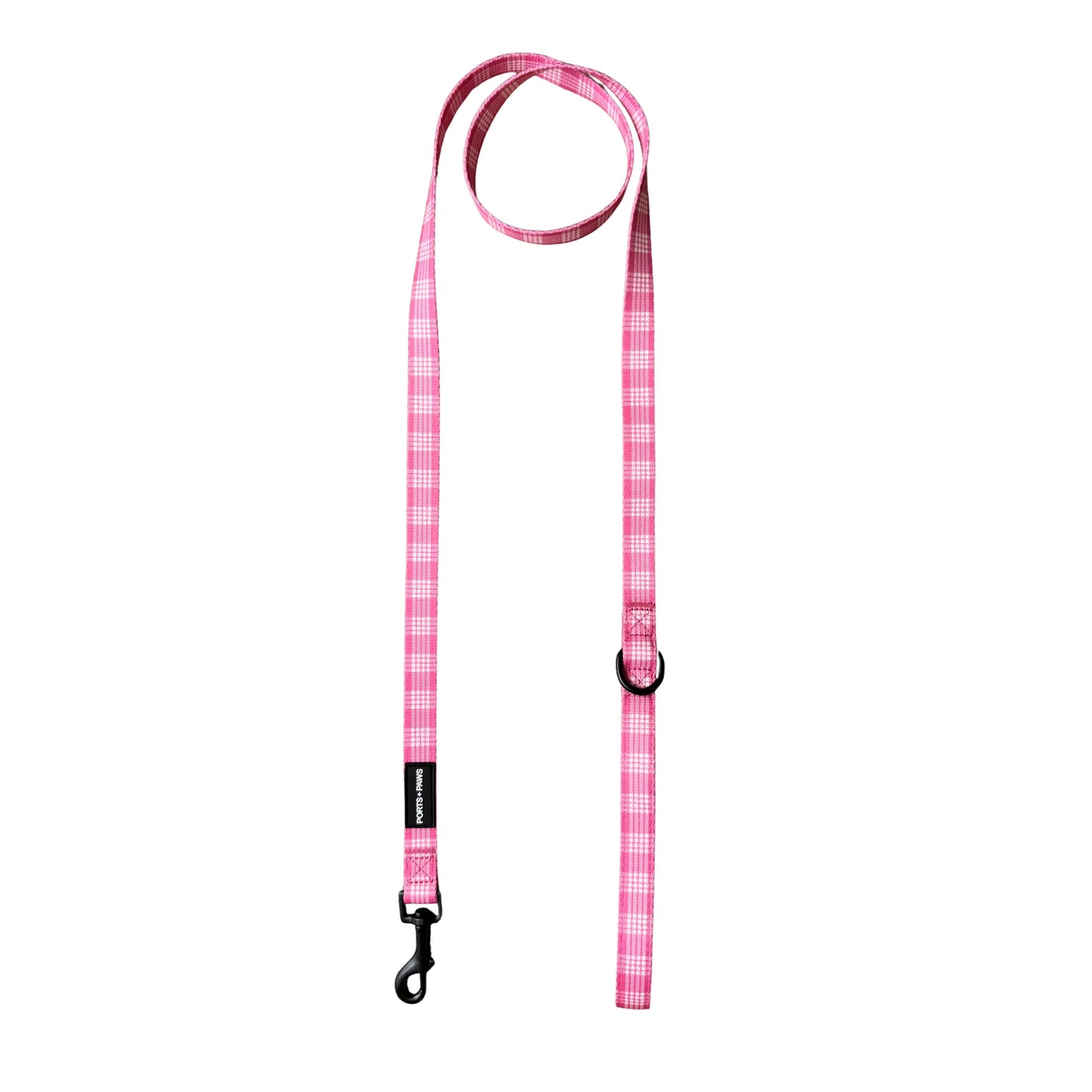 PORTS + PAWS LEASH - PALAKA PINK