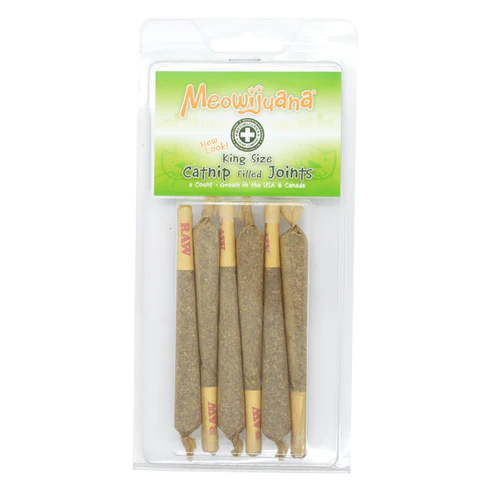 Meowijuana Catnibas Meowy J's Rolled Catnip, King