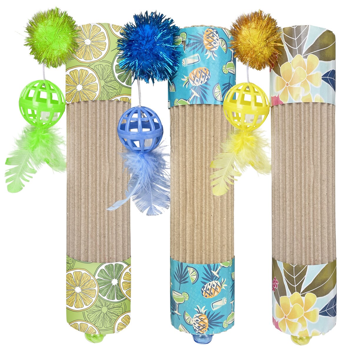 Multipet Margaritaville® Cat Rollers 9.5"