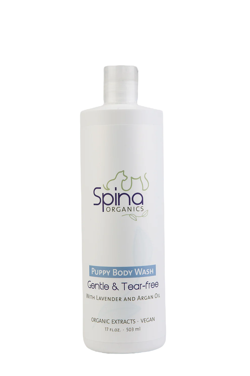 Spina Organics Puppy Wash - Gentle, Tear-Free, All Natural