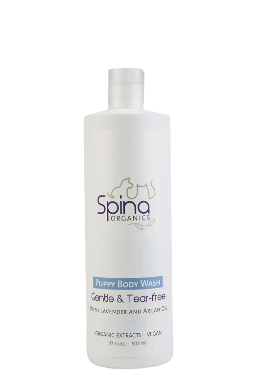 Spina Organics  Puppy Wash - Gentle, Tear-Free, All Natural