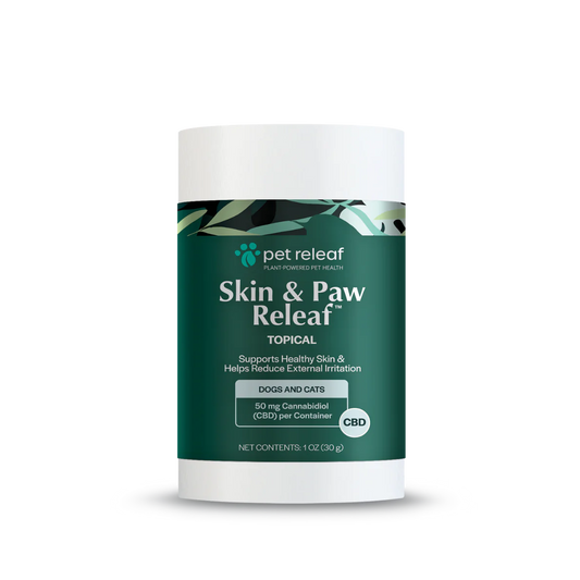 Pet Releaf Skin and Paw Releaf Topical CBD  for Dogs & Cats
