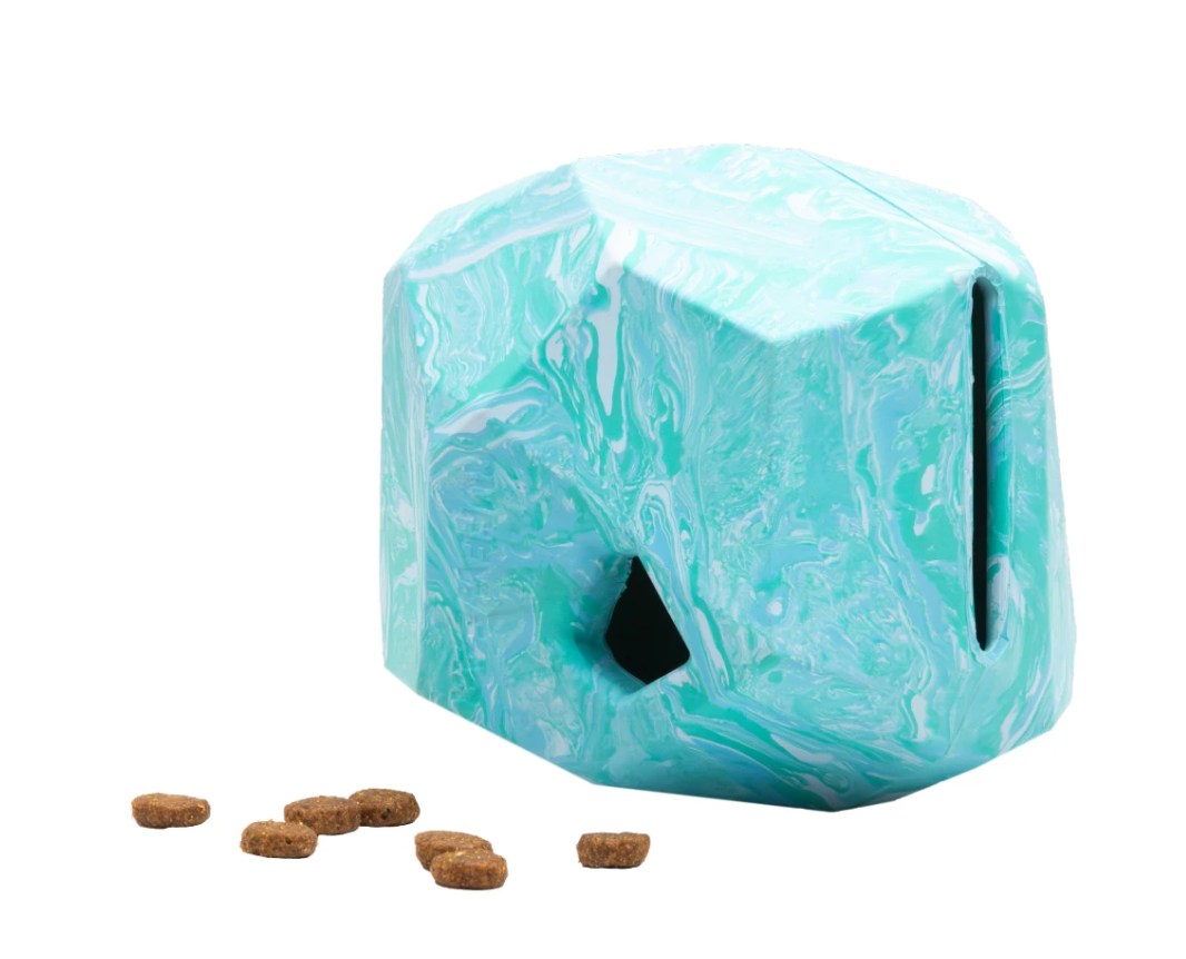 Gnawt A Rock Toy - Glacial Blue