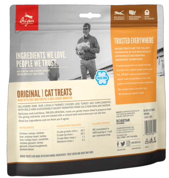 ORIJEN CAT ORIGINAL FD TREAT 1.25OZ