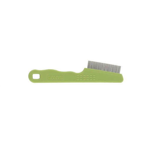 Safari by Coastal Dog Flea Comb w/Plastic Handle -Short Hair