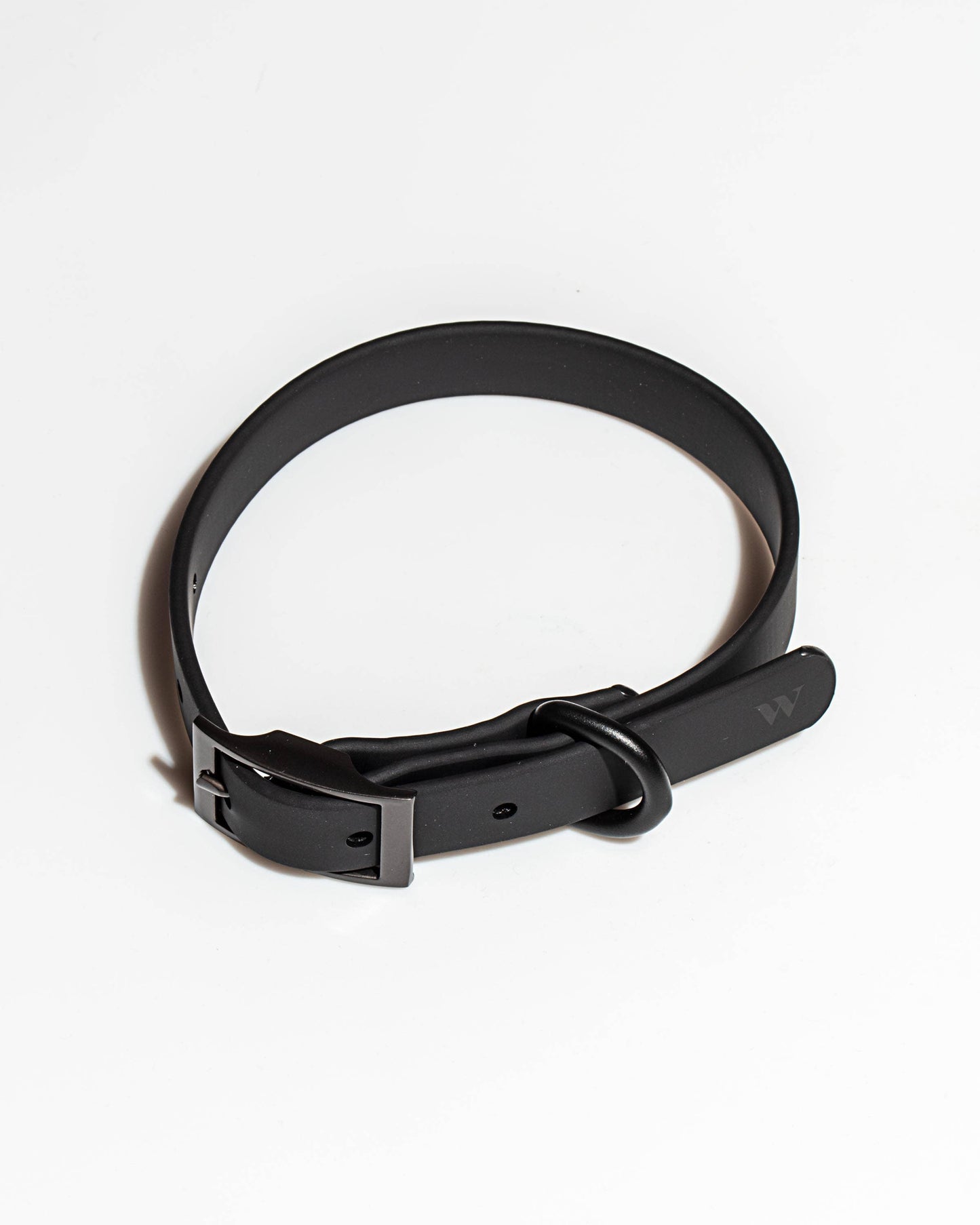 Adjustable Waterproof Fashion Dog Collar: Holographic Lunar / LARGE