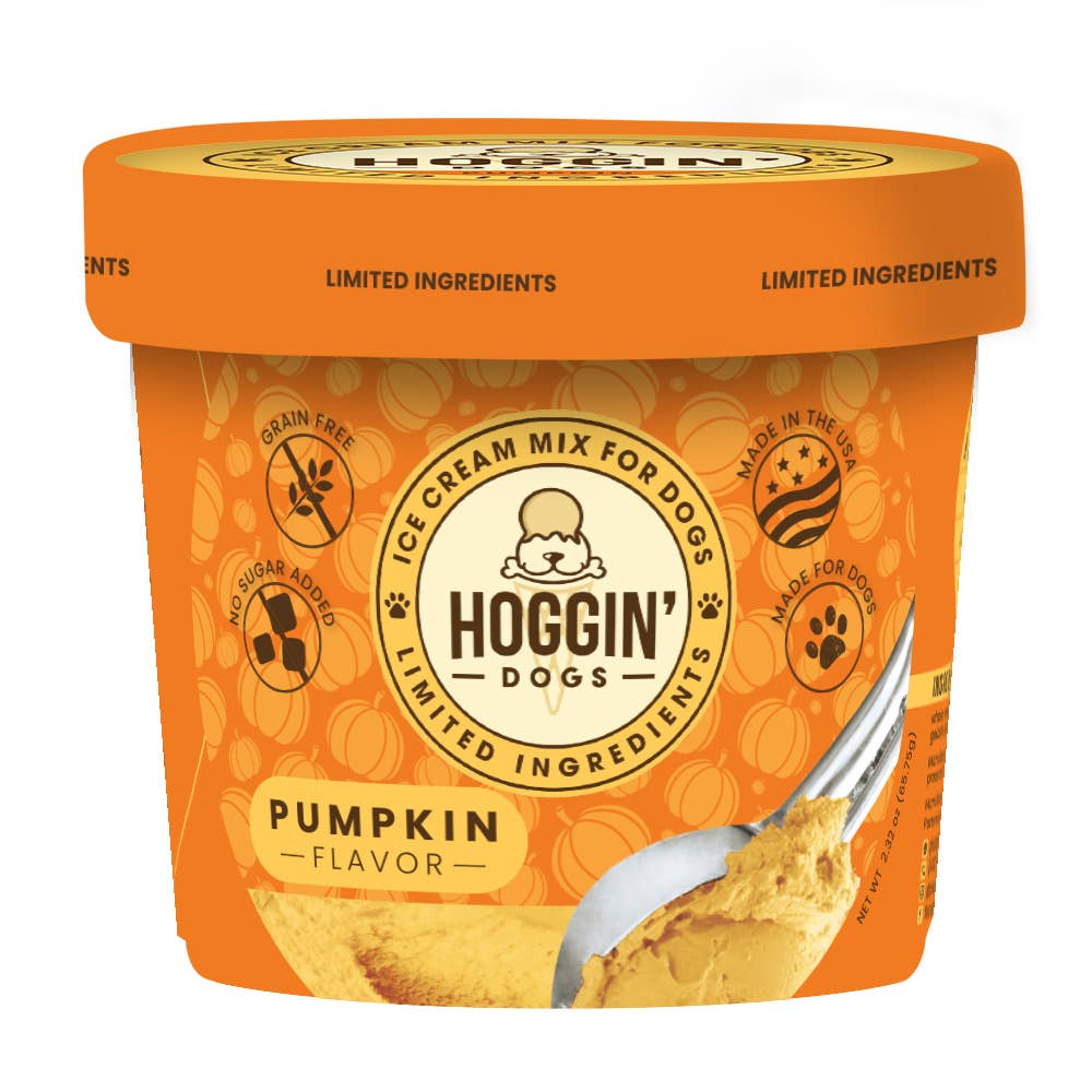 Hoggin' Dogs No Sugar Added Ice Cream Mix for Dogs: Bacon / 4.65 oz