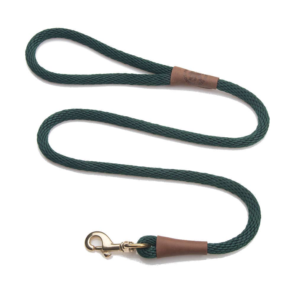 Snap Leash - 1/2" X 6': Blue