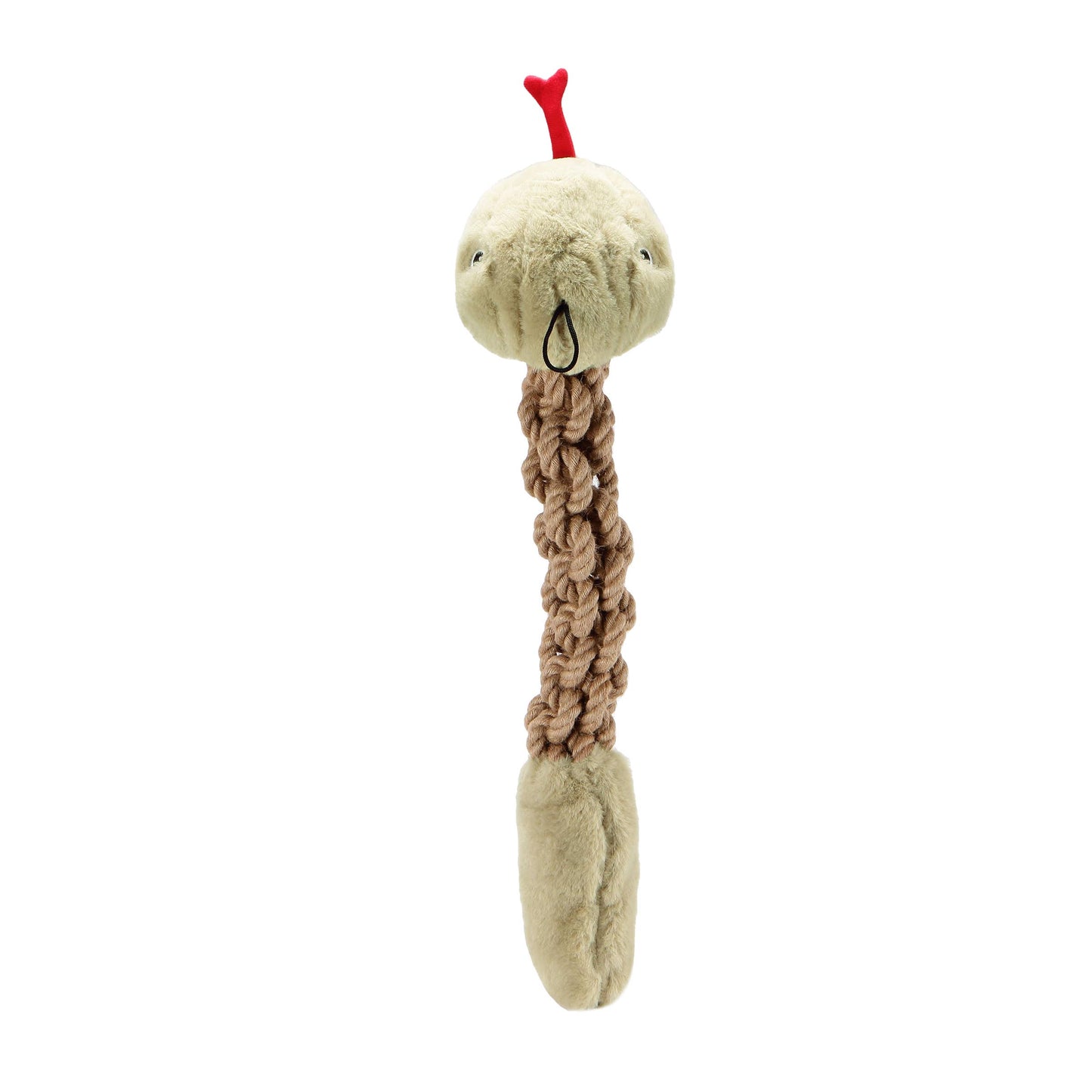 Tough Hemp Rattlesnake Pet Toy