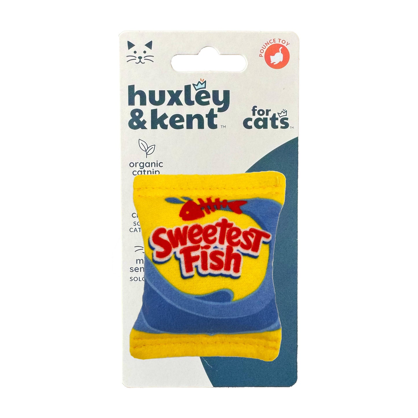 Sweetest Fish Cat Toy: One Size