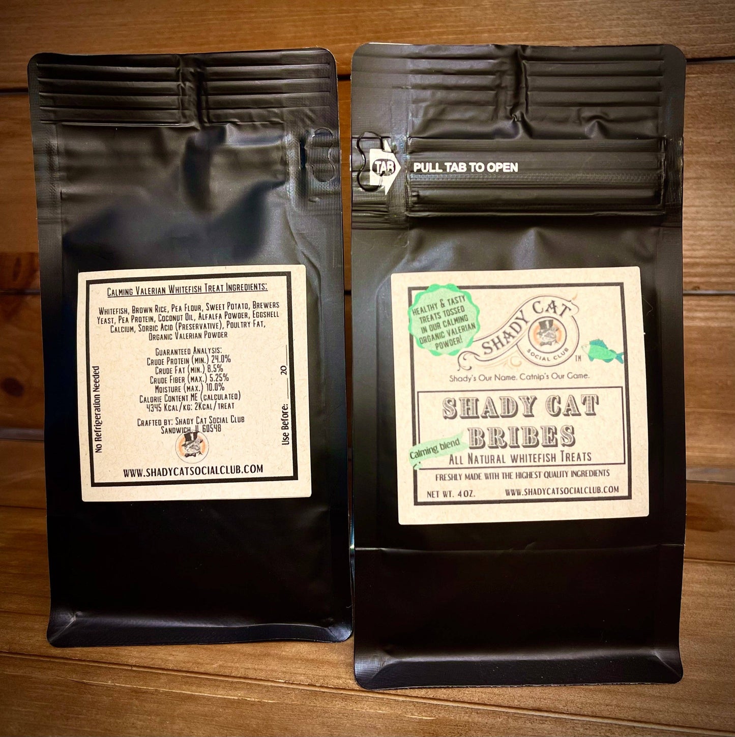 Shady Cat Bribes - Cat Treats Whitefish