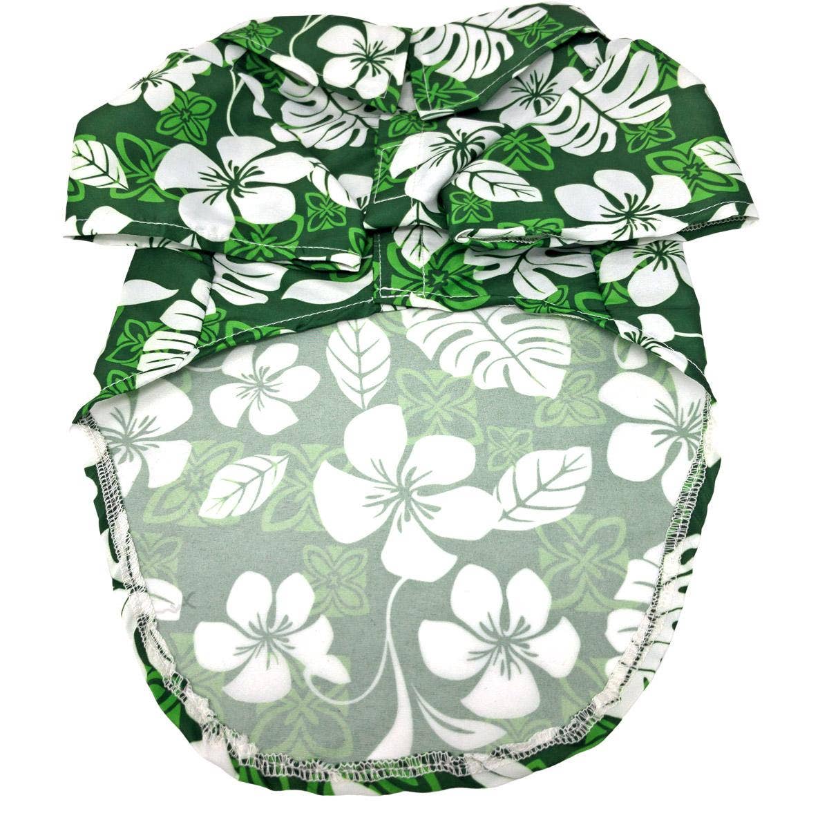 Hawaiian Camp Shirt - Tropical Green: X-Large