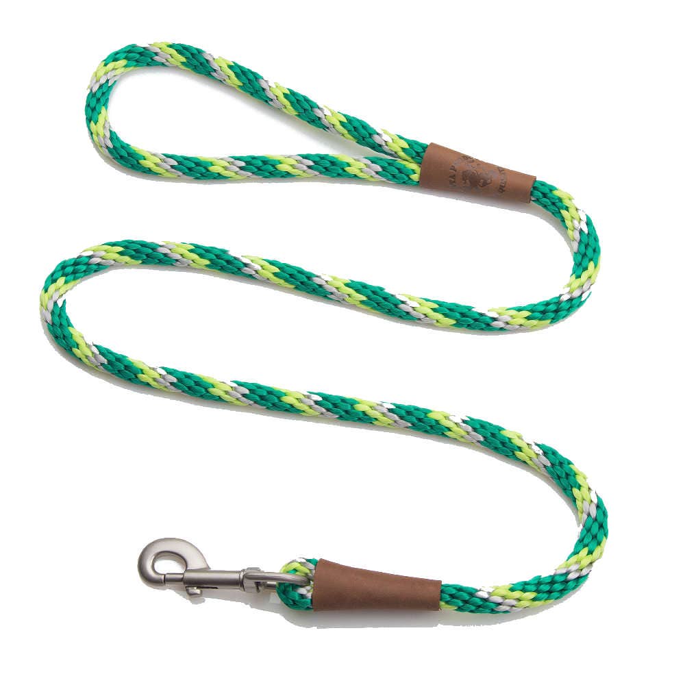 Snap Leash - 1/2" X 6': Blue