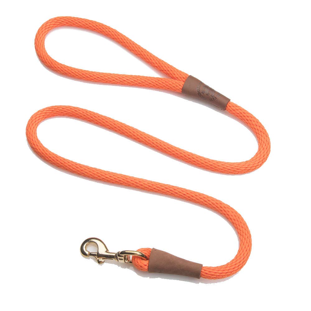 Snap Leash - 1/2" X 6': Blue