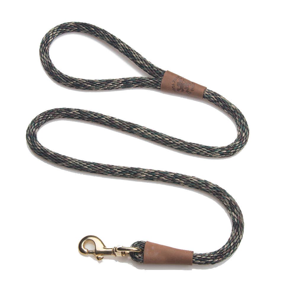 Snap Leash - 1/2" X 6': Blue