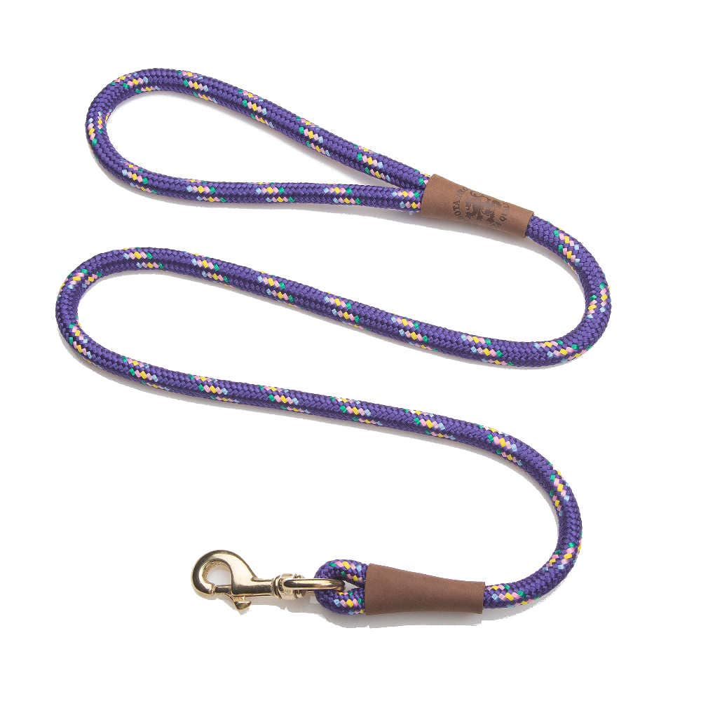 Snap Leash - 1/2" X 6': Blue